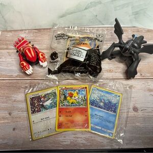 McDonald’s Pokemon Toys and cards